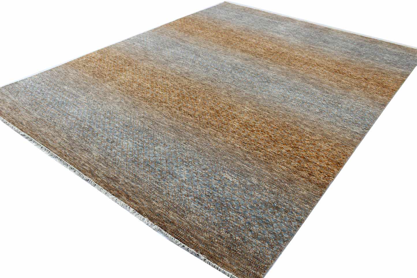 Hand knotted Agra, mid century Scandinavian design  369x277 cm | RUG # 31712