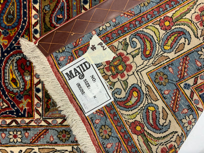 Vintage Persian Qum Boteh Design Rug 208x139 cm | Rug# 100LT