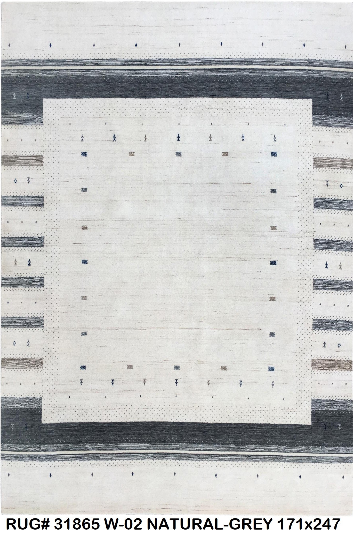 Indo Gabbeh Luri-Baft, 171x247cm | RUG# 31865