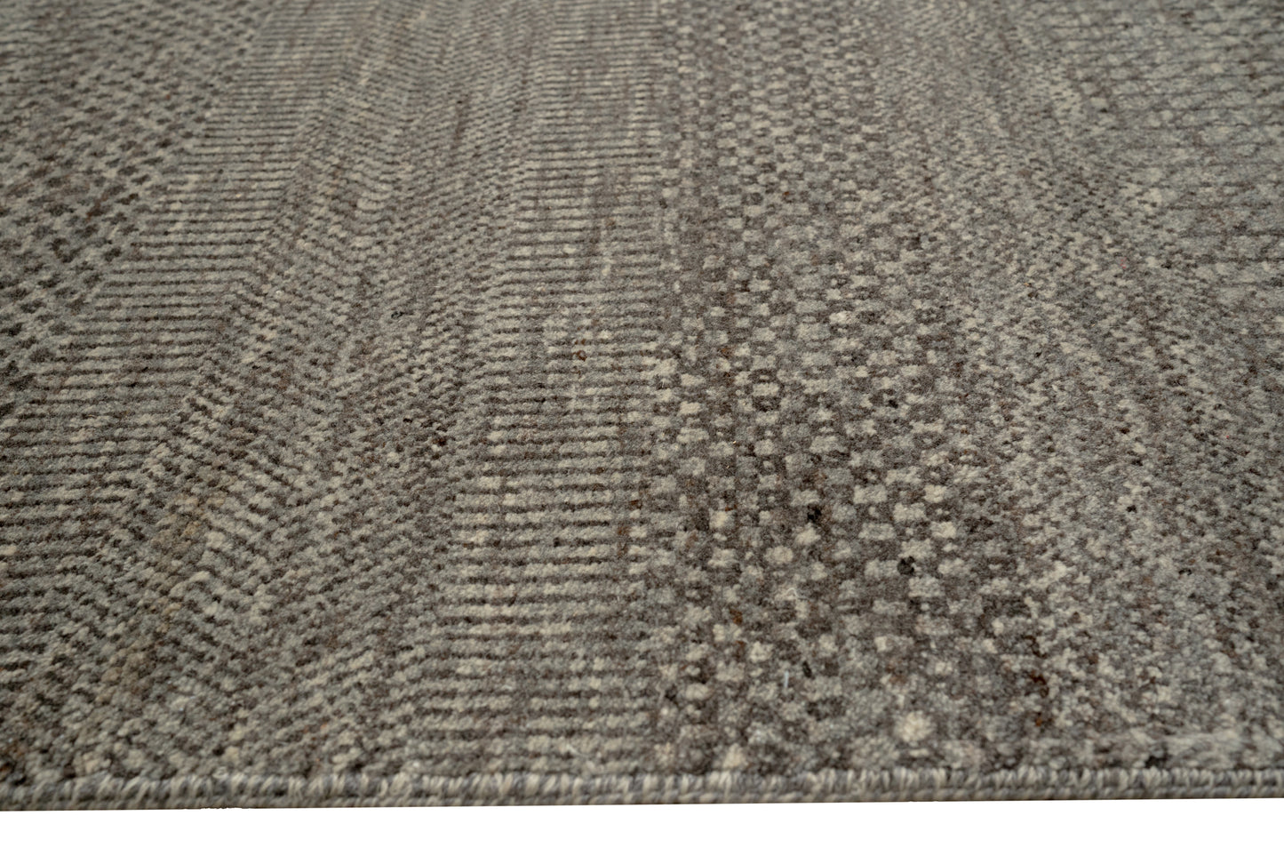 Very fine Hand knotted Scandinavian texture rug 303×240 cm | Rug# 31957