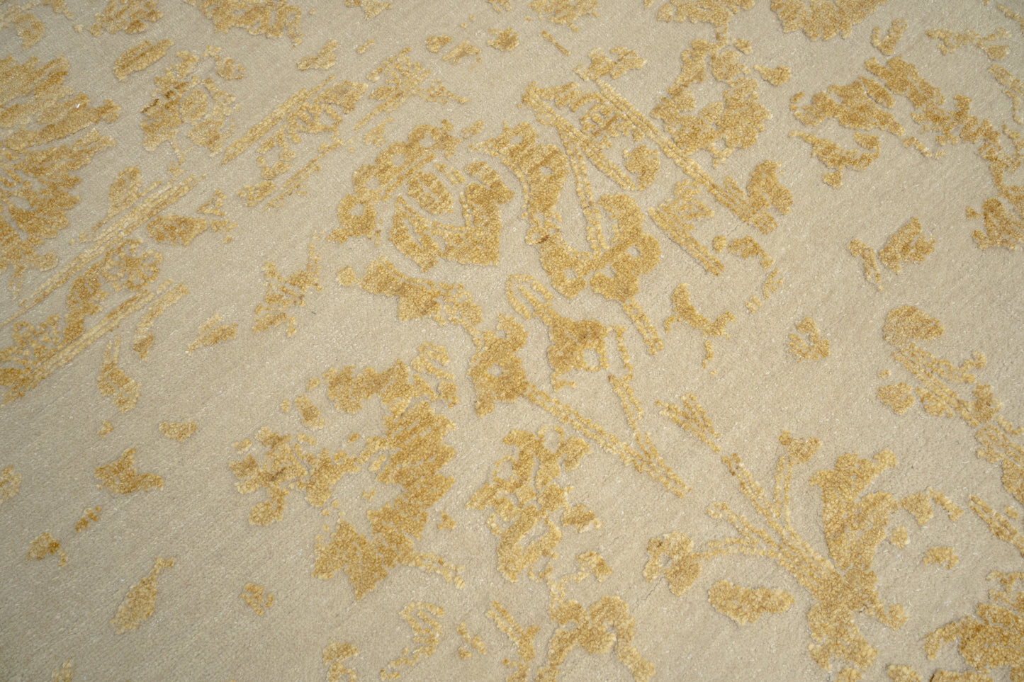 Hand knotted Transitional Tabriz design wool and silk carpet 368x274 cm | Rug #31963