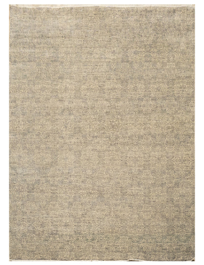 Hand knotted custom made transitional carpet 305×245 cm | Rug# 32070