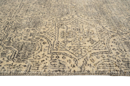 Hand knotted custom made transitional carpet 305×245 cm | Rug# 32070