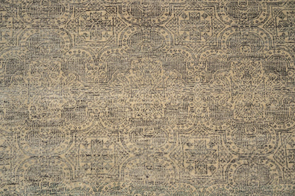 Hand knotted custom made transitional carpet 305×245 cm | Rug# 32070