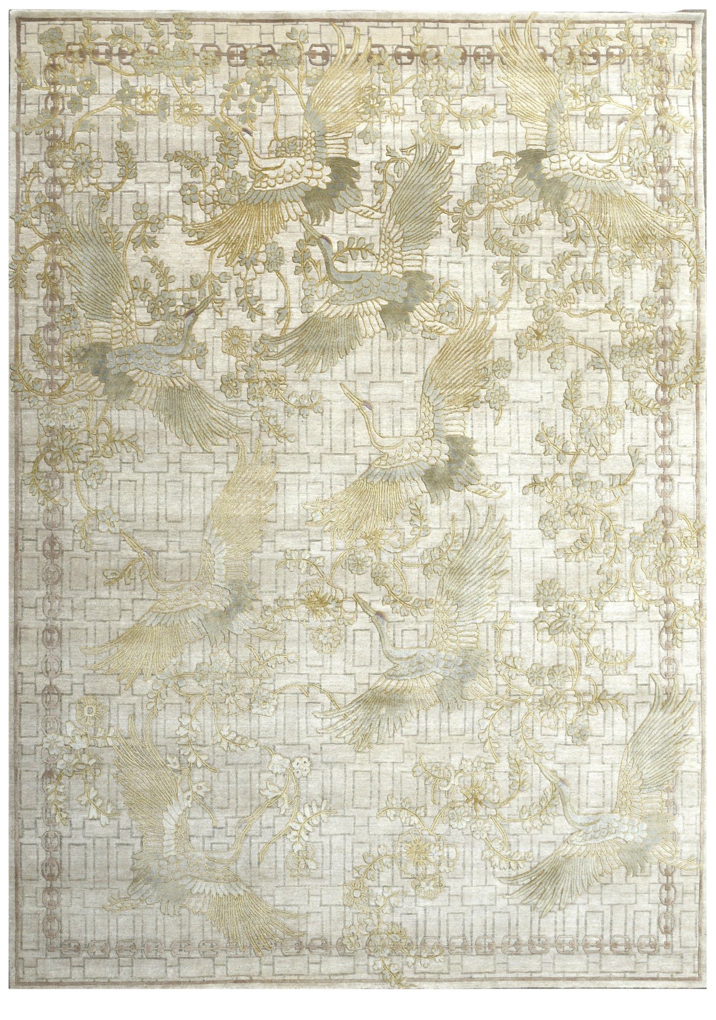 Custom made Modern designer rug 370x273 cm  |  Rug# 32083