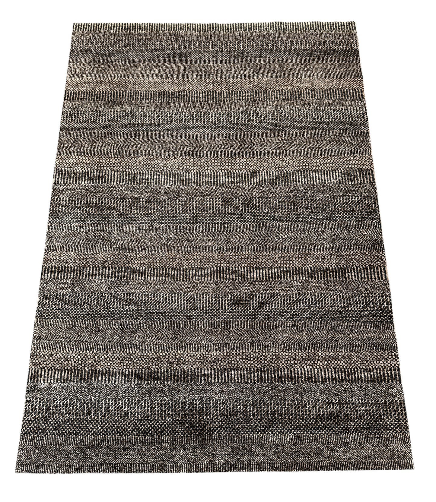 Scandinavian texture designer rug, 264x183cm | Rug# 31566