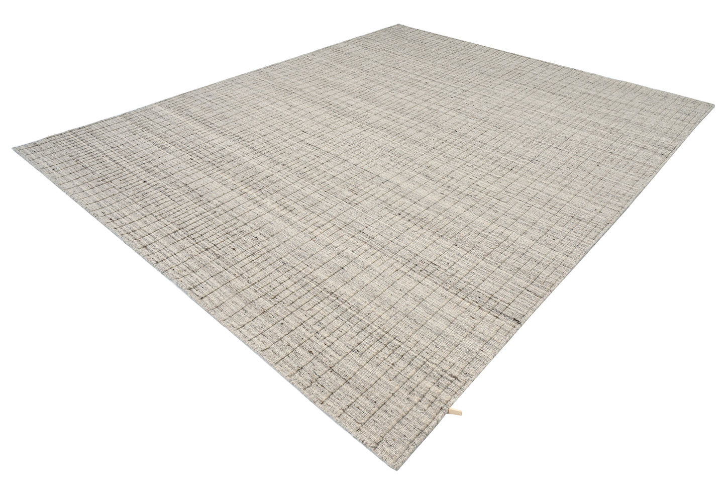 Natural Wool Loop-Pile Loom-Rug 182x122 cm | Rug#32114