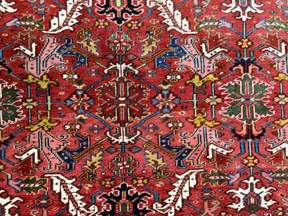 Antique Persian Bakhshaiesh Heriz Rug, 340x236 cm | Rug# 11024