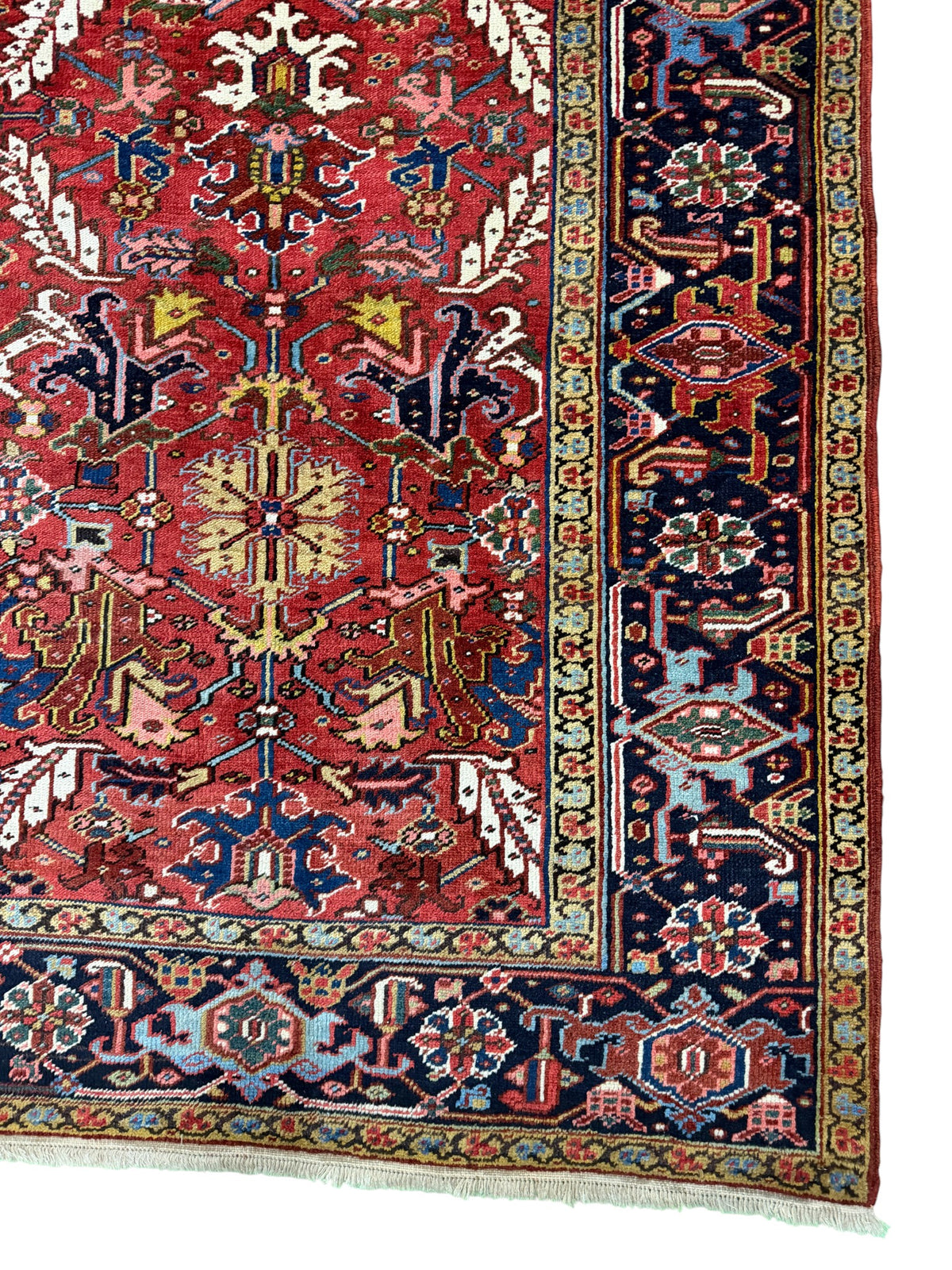 Antique Persian Bakhshaiesh Heriz Rug, 340x236 cm | Rug# 11024