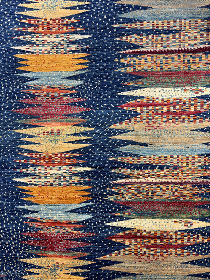 Afghan Modern Gabbeh Aryana quality 294x202cm | Rug# 26207A