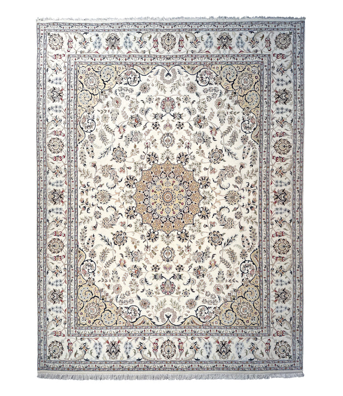 Amritsar Nain, NZ wool and silk pile, 1414 quality 307x248cm | Rug# 31307A