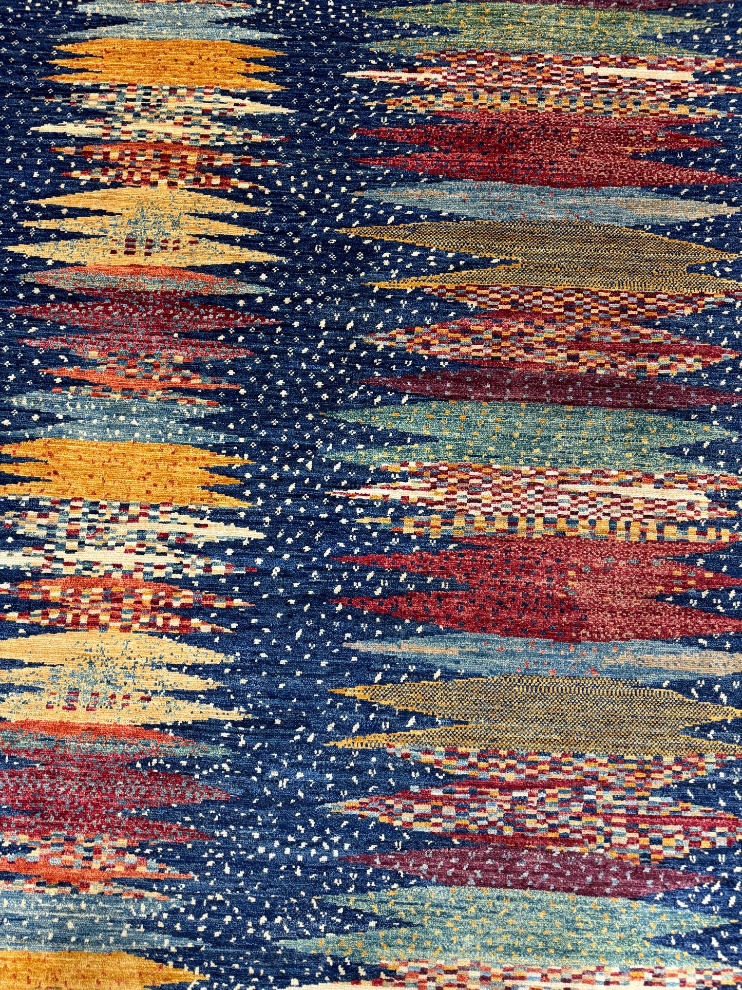 Afghan Modern Gabbeh Aryana quality 294x202cm | Rug# 26207A