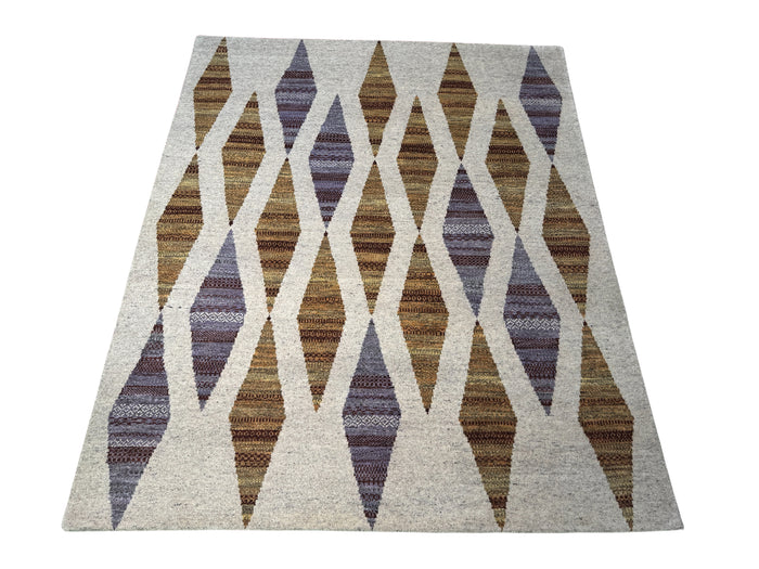 Scandinavian designer  Swedish patterns rug   302x247cm | Rug #31847