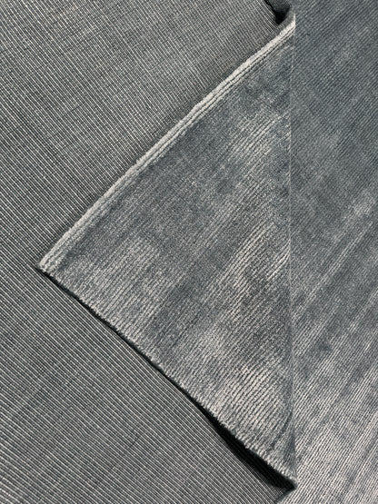 Scandinavian texture designer rug, wool and Tencel 300x250cm | Rug#30989