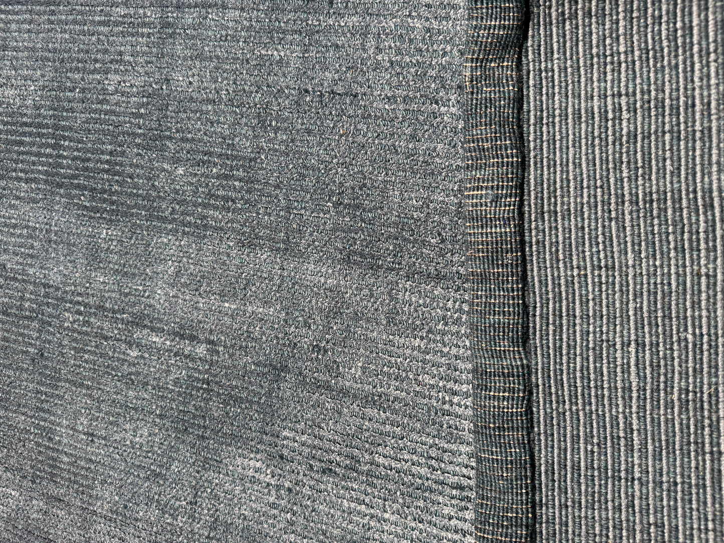 Scandinavian Texture design, Hand-Loom quality 300x250 cm | Rug# 30988