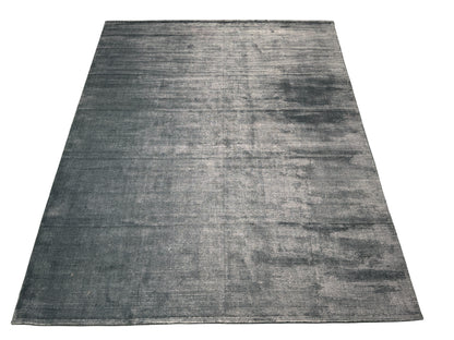 Scandinavian texture designer rug, wool and Tencel 300x250cm | Rug#30989