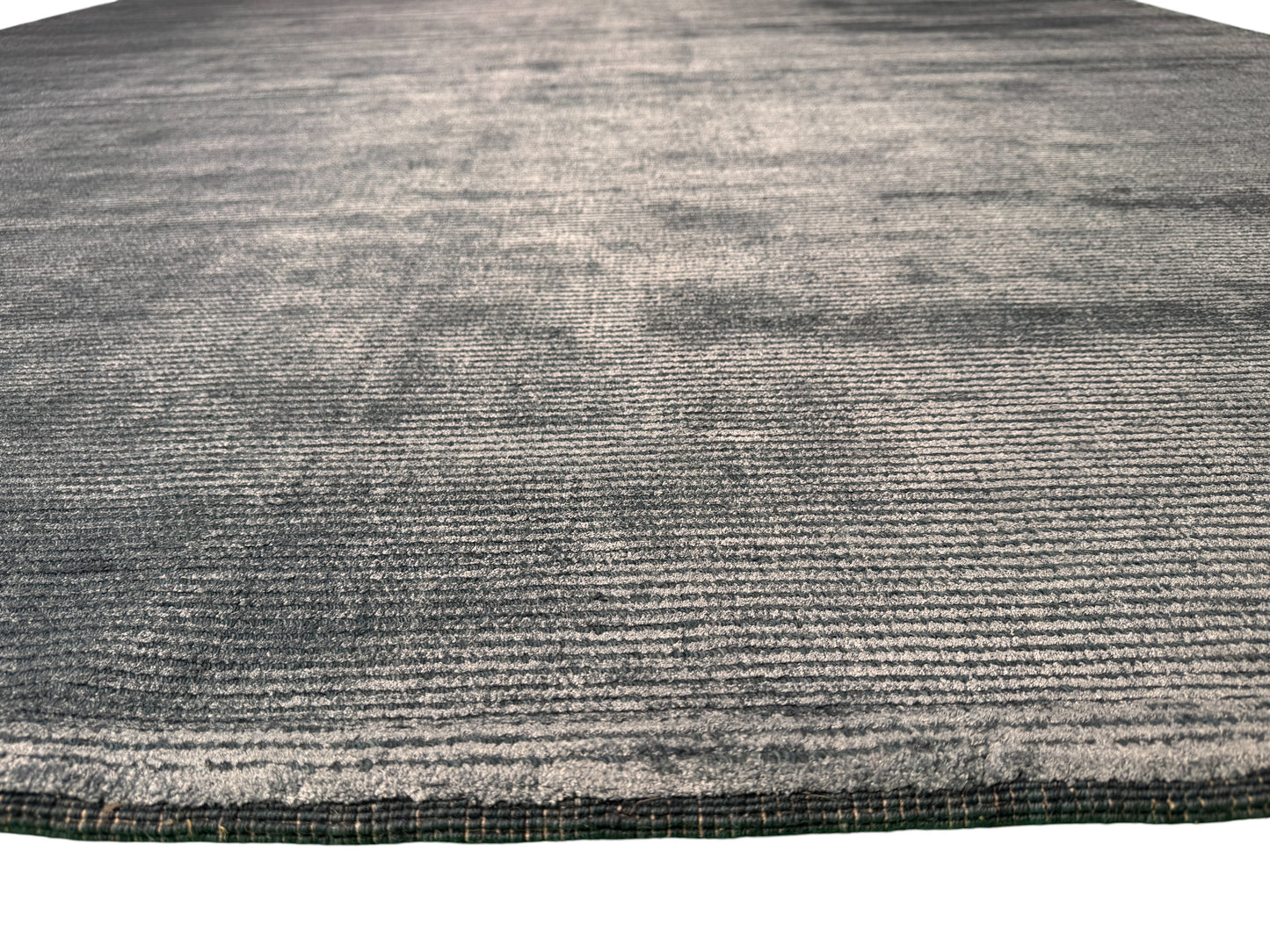 Scandinavian texture designer rug, wool and Tencel 300x250cm | Rug#30989