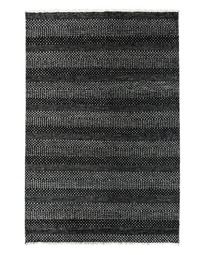 Scandi texture modern rug 270x182cm | Rug# 31161