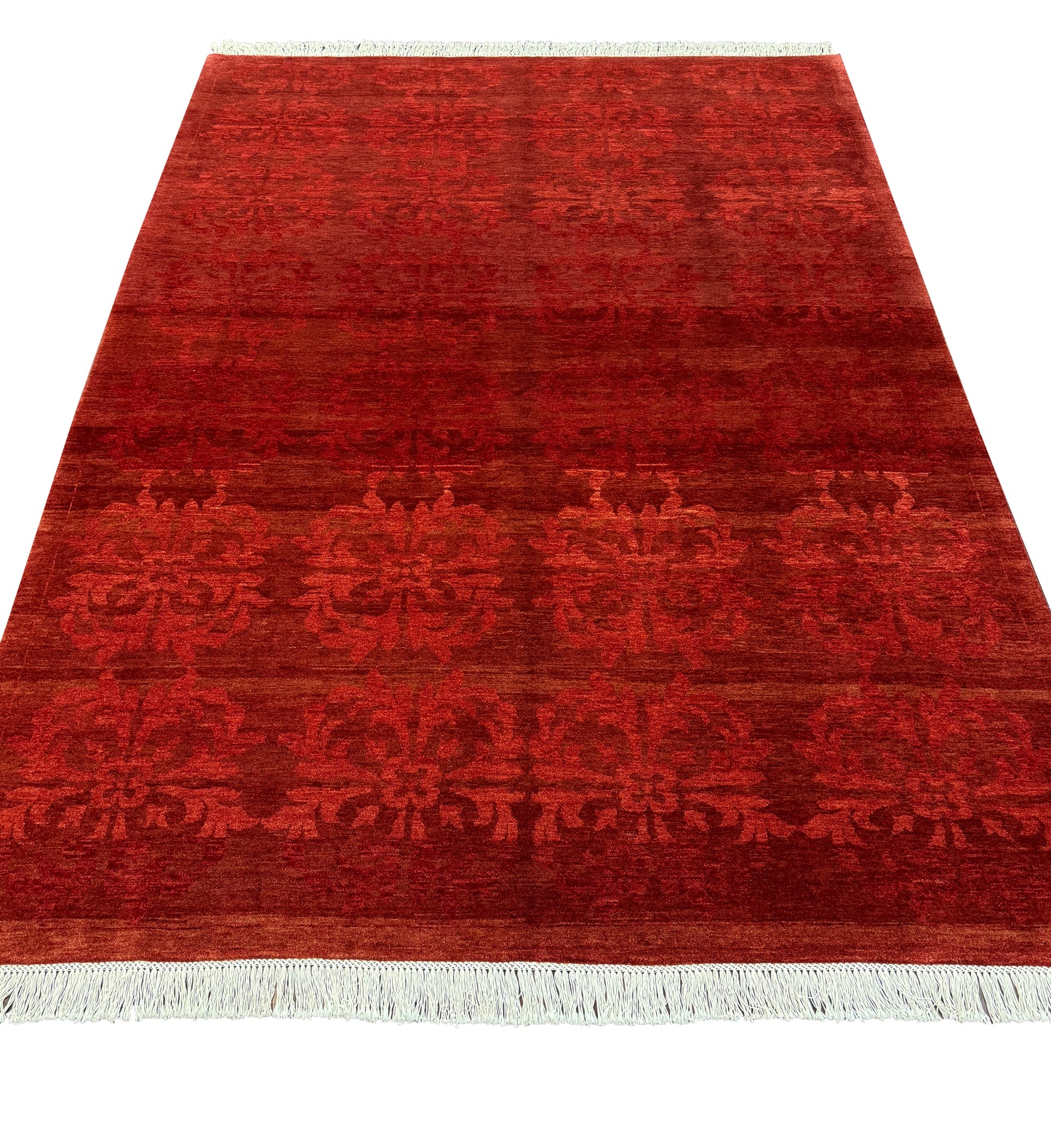 Custom-made Transitional Isfahan, Persia, 278x195 cm| Rug# 6902