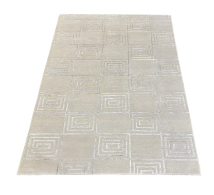 Very fine Tibetan weave modern rug 275x186cm | Rug# 31687