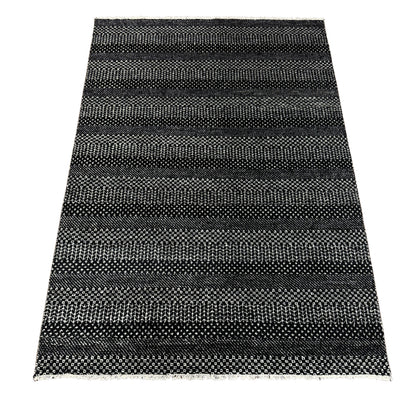 Scandi texture modern rug 270x182cm | Rug# 31161