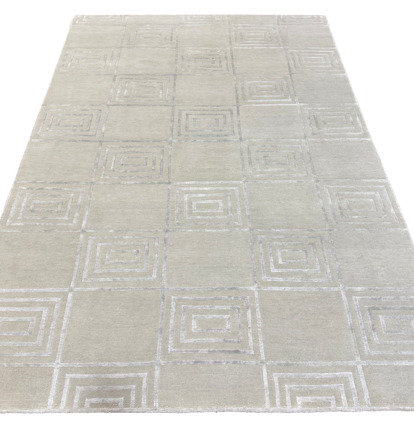 Very fine Tibetan weave modern rug 275x186cm | Rug# 31687