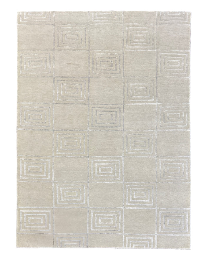 Very fine Tibetan weave modern rug 275x186cm | Rug# 31687