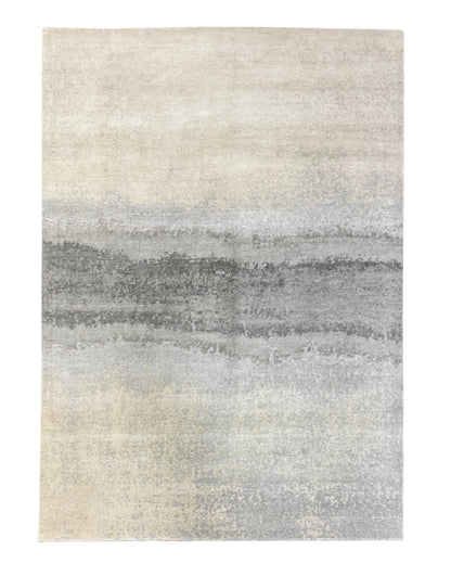 Hand knotted Tibetan weave Modern rug  265x188cm | Rug# 32014