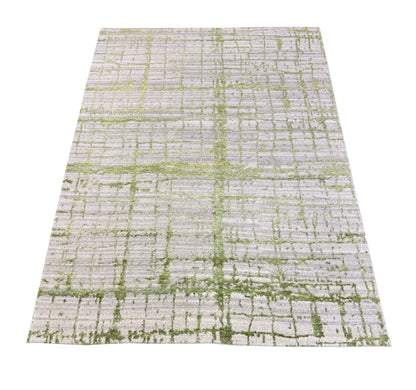 Hand knotted Tibetan weave rug, Scandinavian design 206x300cm | Rug# 31858