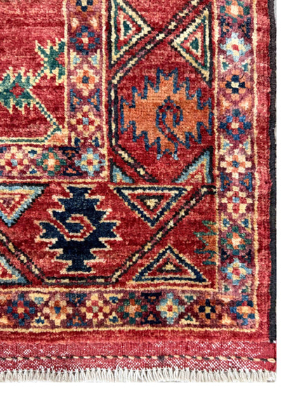 Custom-Made Ersari-Turkmen weave, woven in Khiva-Uzbekistan  151x92cm | Rug# 27515