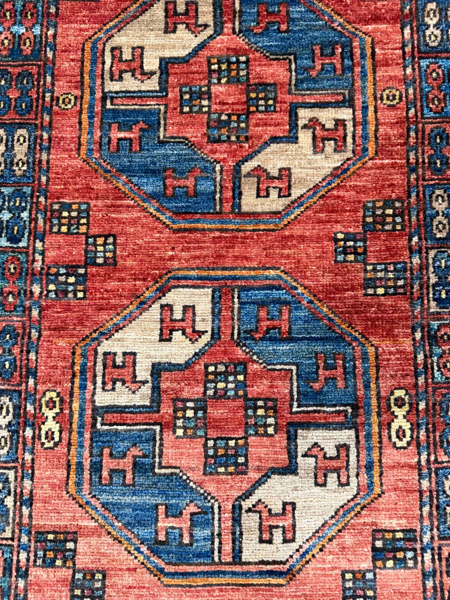 Custom-Made Ersari-Turkmen weave, Mazar Afghanistan 90x60cm | Rug# 27519