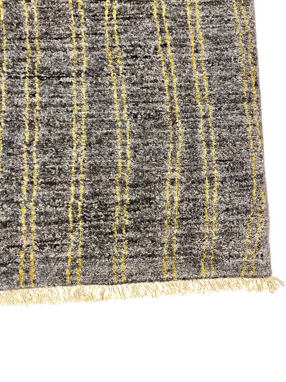 Custom-made modern designer rug, woven in Peshawar 910x94 cm | Rug# 27500