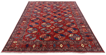 Custom-Made Ersari Turkmen, woven in Mazar-Sharif Afghanistan 391x307cm | Rug# 27507