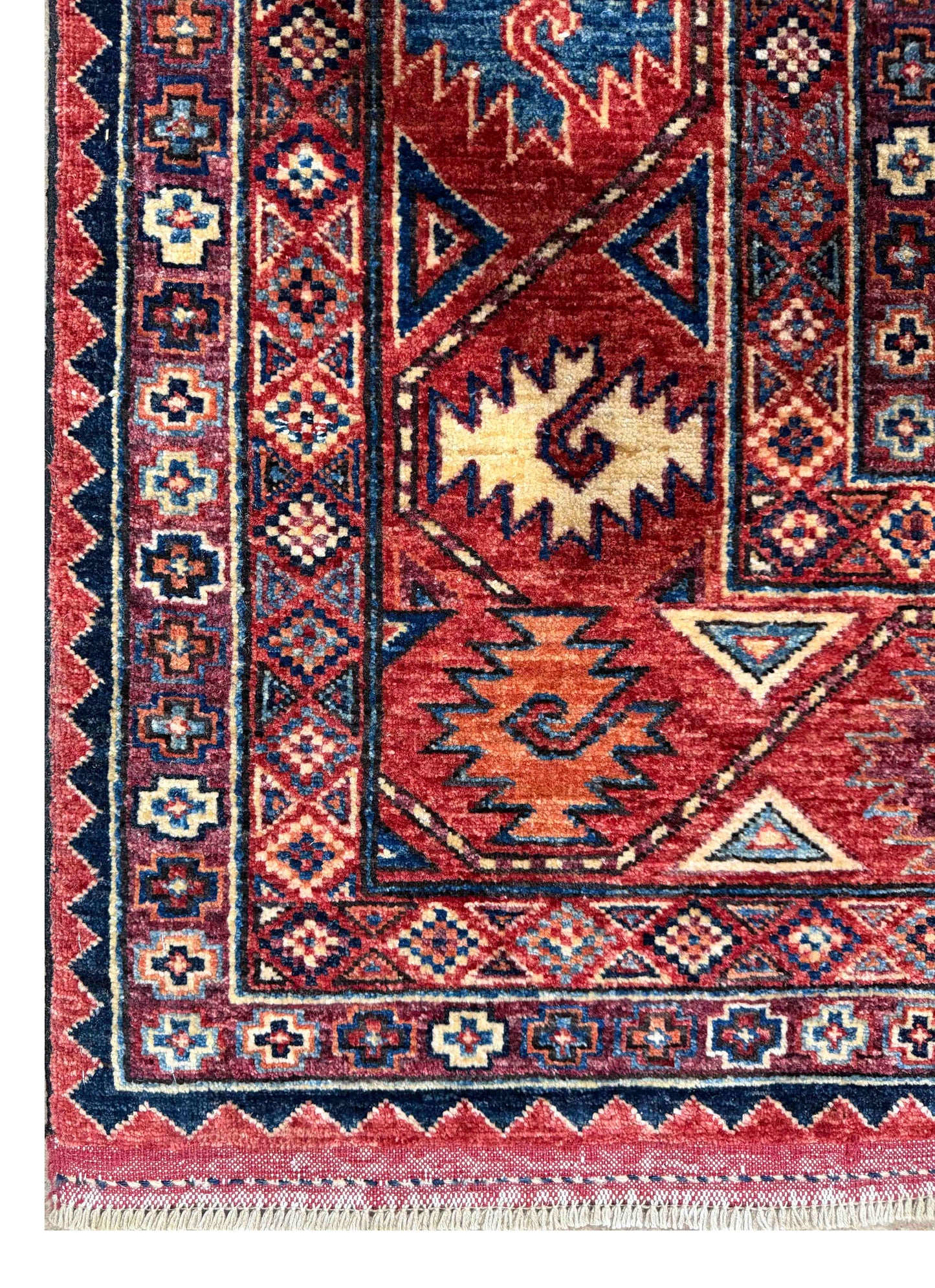 Custom-Made Ersari Turkmen, woven in Mazar-Sharif Afghanistan 391x307cm | Rug# 27507
