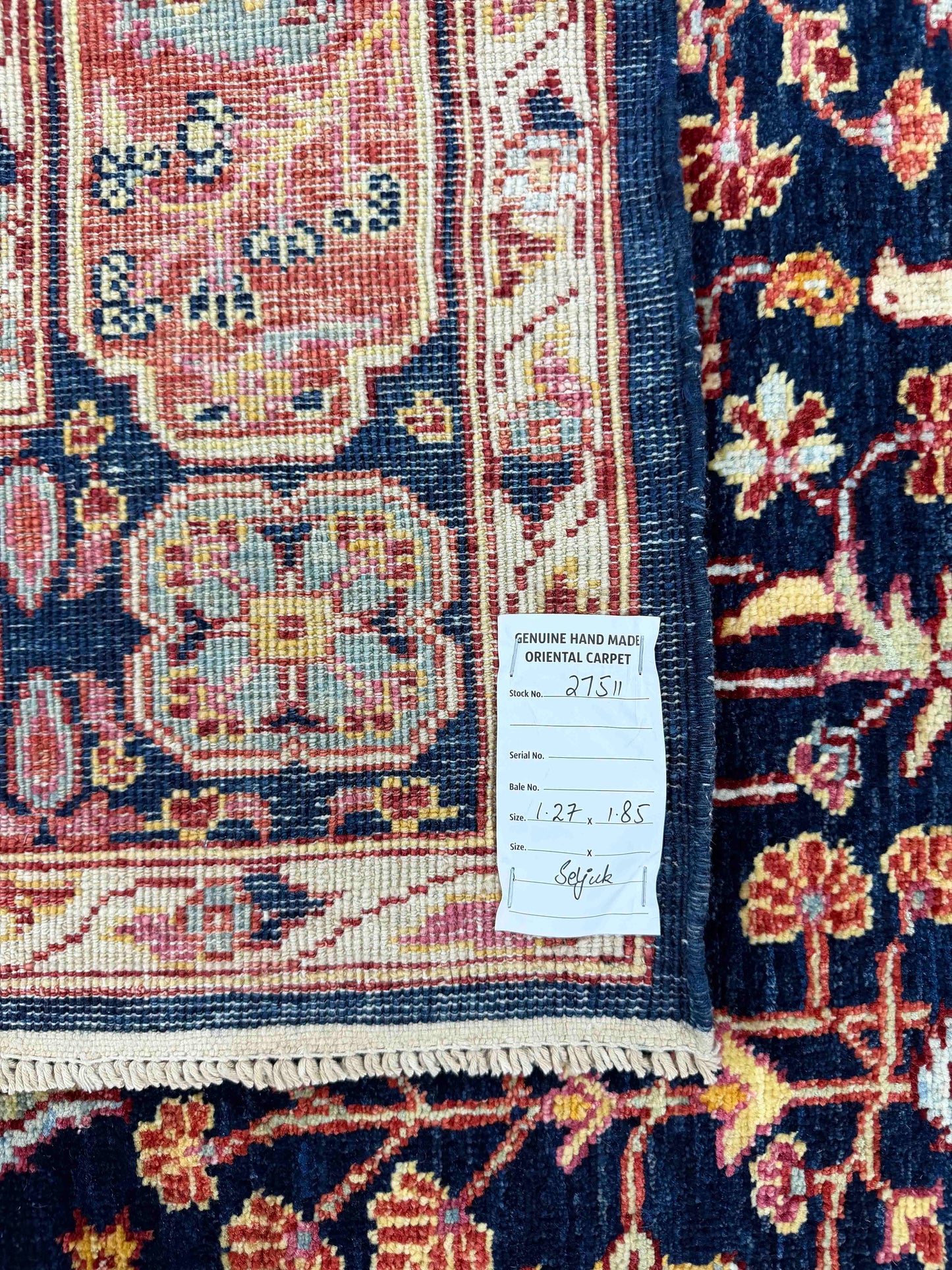 Custom-Made Turkmen weave Afghan, woven in Mazar-Sharif 185x127cm | Rug# 27511