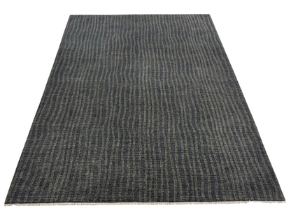Custom-made modern designer rug, woven in Peshawar 367x273 cm | Rug# 27499