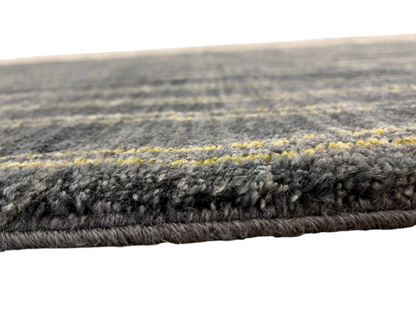 Custom-made modern designer rug, woven in Peshawar 910x94 cm | Rug# 27500