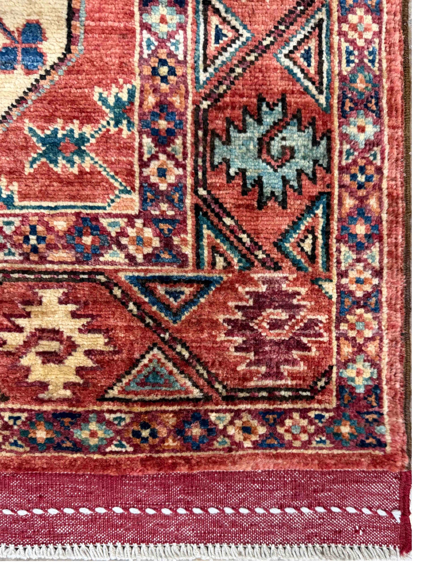 Custom-Made Ersari-Turkmen weave, woven in Khiva-Uzbekistan 300x86cm | Rug# 27516