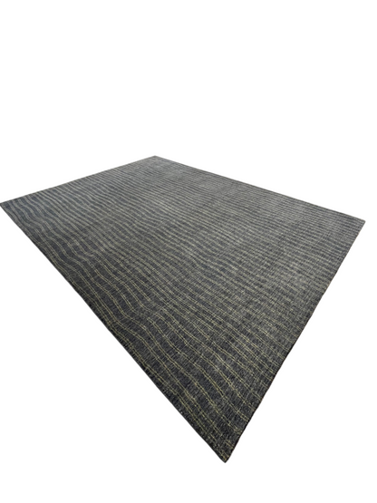Custom-made modern designer rug, woven in Peshawar 367x273 cm | Rug# 27499