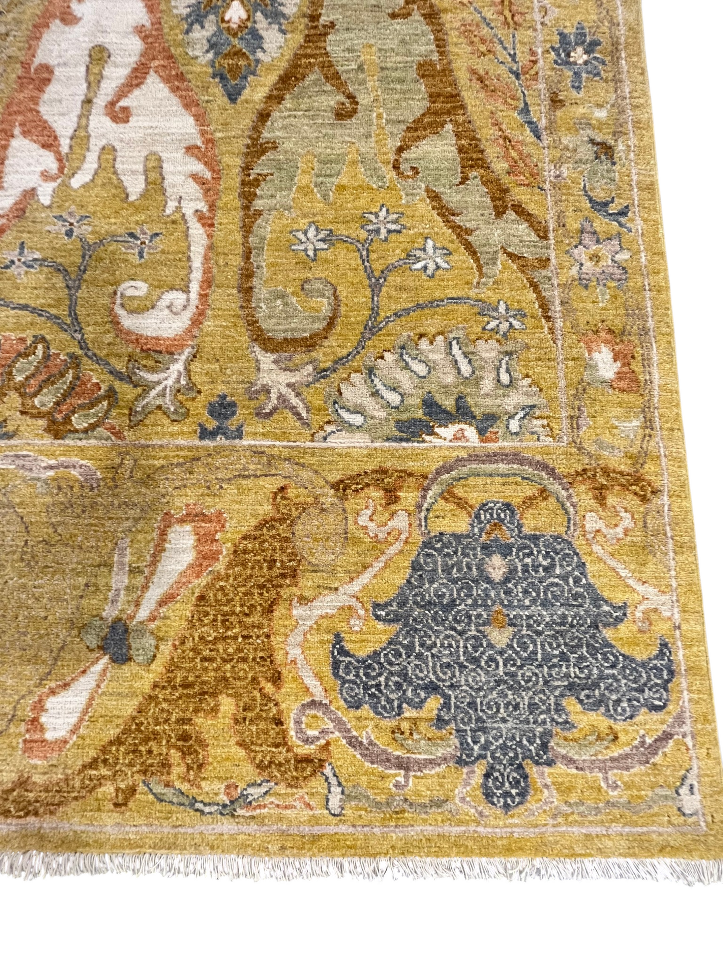 Custom-made Garous designer rug, woven in Peshawar 305x245 cm | Rug# 27503