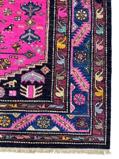 Custom-Made Turkmen weave  Mazar Sharif-Afghanistan 284x183cm | Rug# 27505