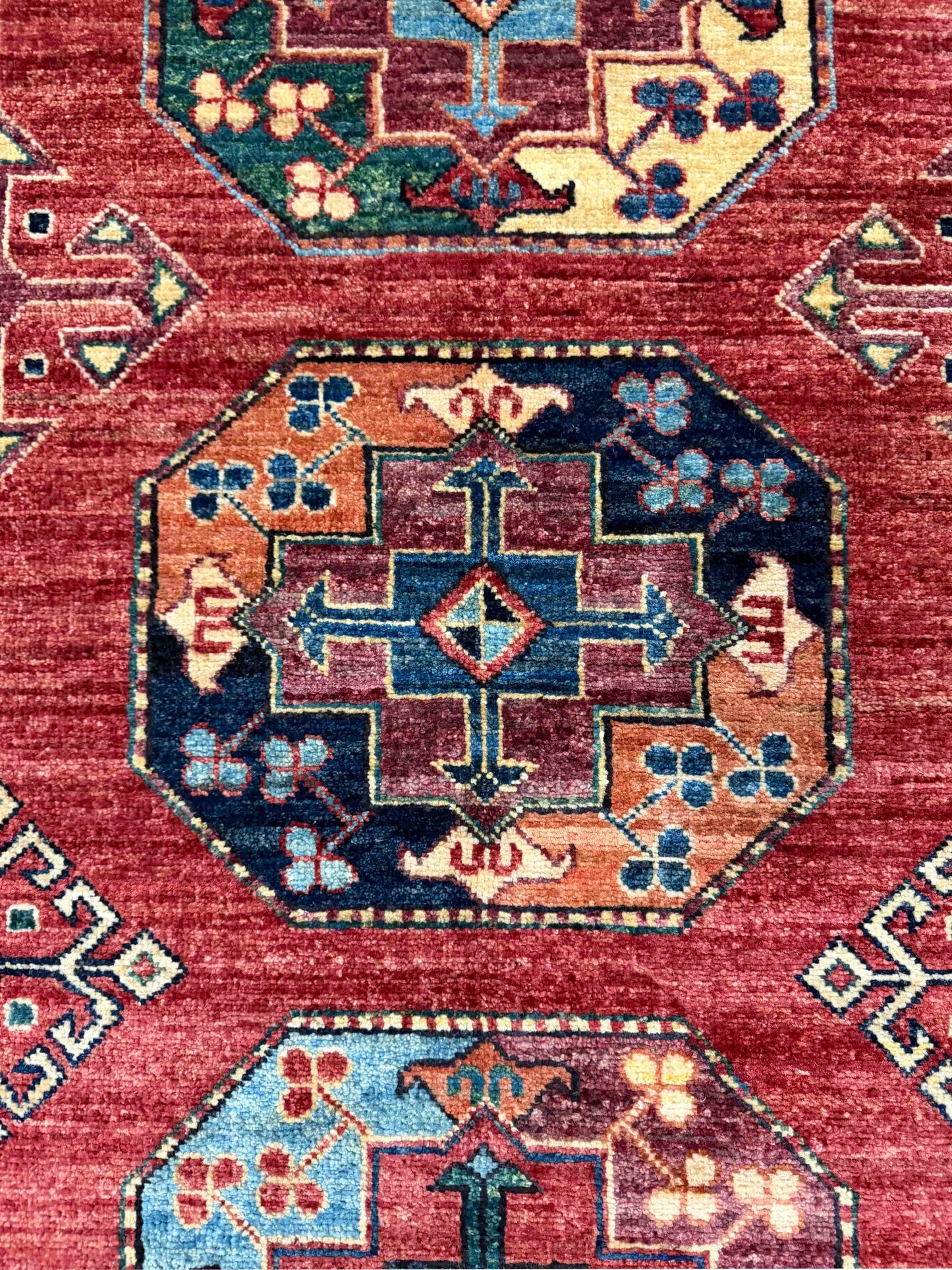 Custom-Made Ersari-Turkmen weave, woven in Khiva-Uzbekistan  151x92cm | Rug# 27515
