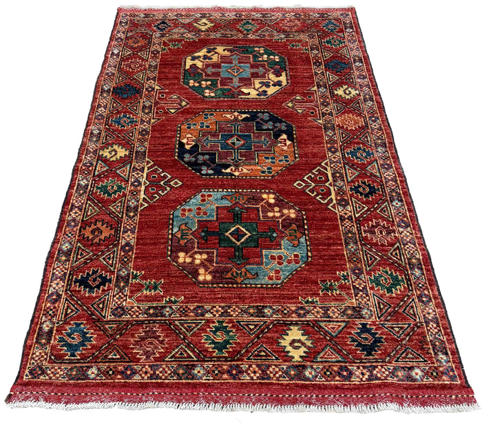 Custom-Made Ersari-Turkmen weave, woven in Khiva-Uzbekistan  151x92cm | Rug# 27515