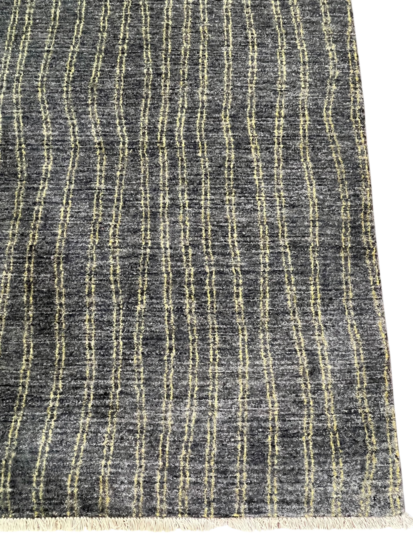 Custom-made modern designer rug, woven in Peshawar 367x273 cm | Rug# 27499