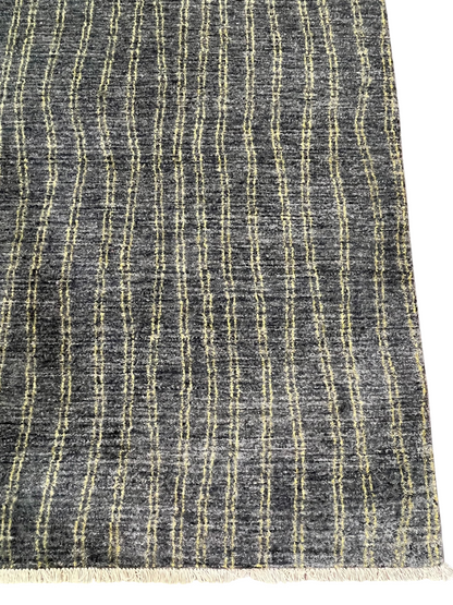 Custom-made modern designer rug, woven in Peshawar 367x273 cm | Rug# 27499