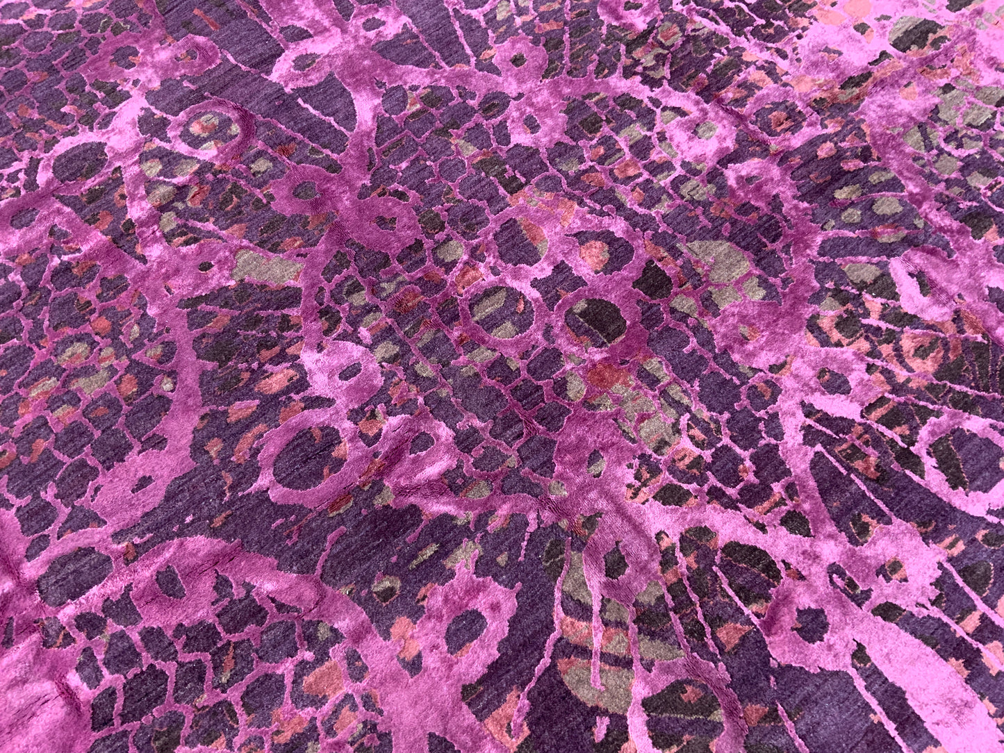 Designer Modern-Rug, wool & silk, Jaipur-india 411x302 cm | Rug#31169
