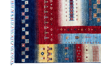 Afghan Turkaman weave 244x169 cm | Rug# 26028