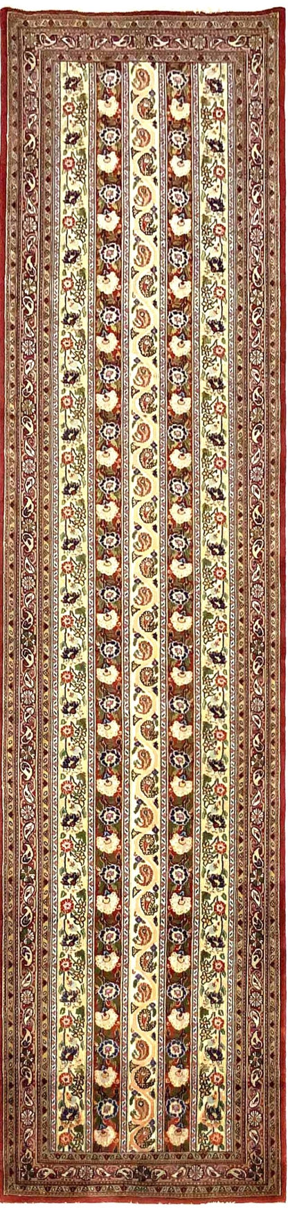 Superfine persian Qum 294x78cm | Rug# 6048