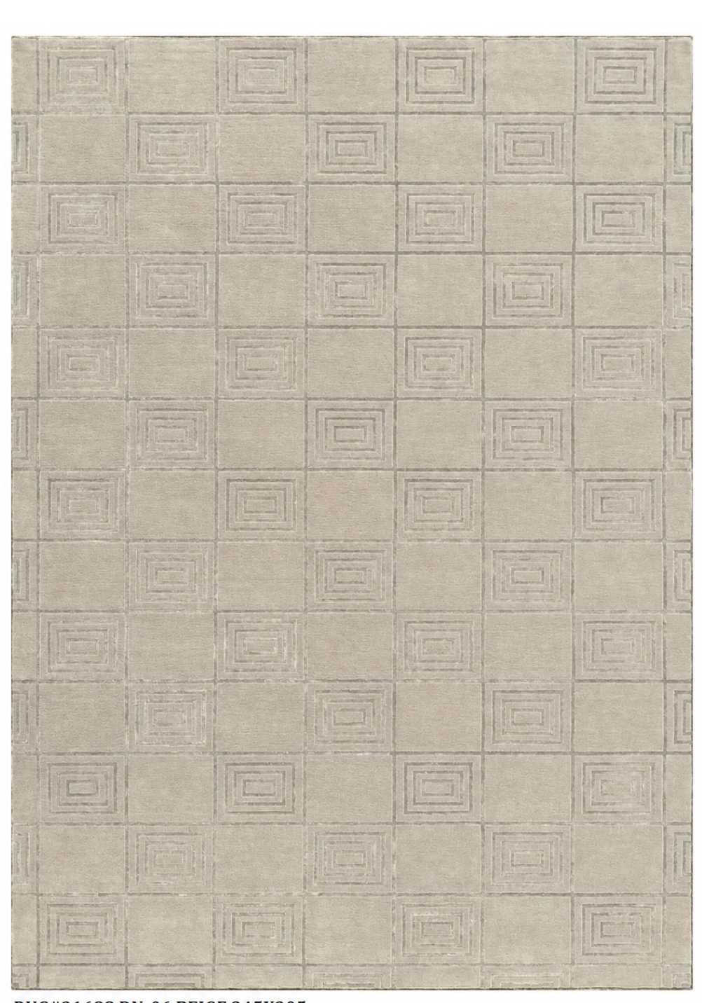 Mid-Century Scandinavian Modern Rug  305x245cm | RUG# 31688