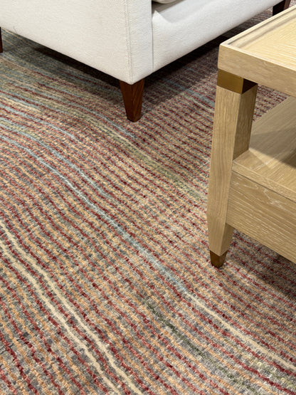 Modern Designer Rug in wool and silk,  376x278cm | Rug# 27211